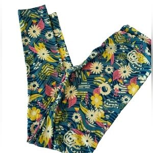 New Lularoe Floral One Size Leggings